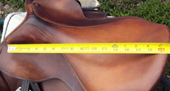 RARE CROSBY MILLER English Sofride Saddle-CENTENNIAL- 16.5″-GREAT! Cross Country