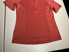 Kerrits Shirt Women’s Small Up Orange Aire Ice Fil Tech Top 1/4 Zipper Pullover