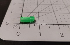 50 Count Bohning Green Crossbow Half Moon Nocks 7.6mm Carbon Shafts .300 -.303