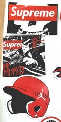 31 New Old Stock Supreme Vintage Sticker Lot Rolex Misfits Nike Jordon Star Wars