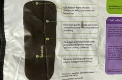 BACK on TRACK Pair of (2) No Bow 14″ Therapeutic Welltex Leg Wraps~Lightly Used