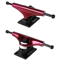 CORE Red SKATEBOARD TRUCKS, Wheels, AMP ABEC 5 Bearings