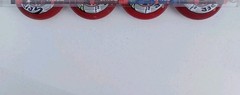 Labeda Gripper Roller Hockey Inline Wheels 80mm X-soft Lot Of 4