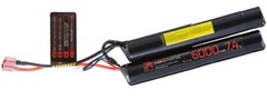Zion Arms Airsoft 11.1v 2600mAh Lithium-Ion Nunchuck Battery Deans Connector