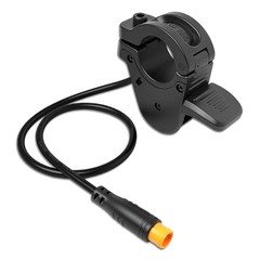 300X Ebike Thumb Throttle, Ebike Throttle 3 Pin for 7/8″ 22mm Left and Right …