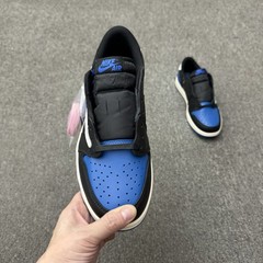 DM7866-104 Travis Scott Fragment AJ 1 Low OG Blue Black Men’s Size 4-13