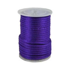 115427 5/8in Solid Braid Multifilament Poly Purple Halter Rope 200ft