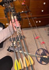 Bear Whitetail II Compound Bow Youth and Women Right Hand with Upgrades and Case