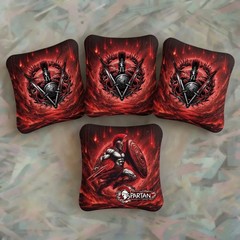 SPARTAN – Pro Cornhole Bags – 4 Bags