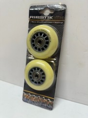 Razor RipStik DLX Caster Board Wheels Set Gray 76mm ABEC-7 DLX Bearings