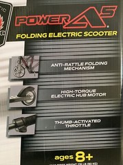 Razor Power A5 Black Label – 22V Lithium Ion Electric-Powered Scooter