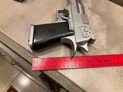 Two Desert Eagle Airsoft Pistol Magnum Research 6mm Replica Spring Loaded Manual