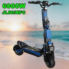 NFC APP 6000W High Power Electric Scooter 52 Miles Range, 45MPH 60V Music Player