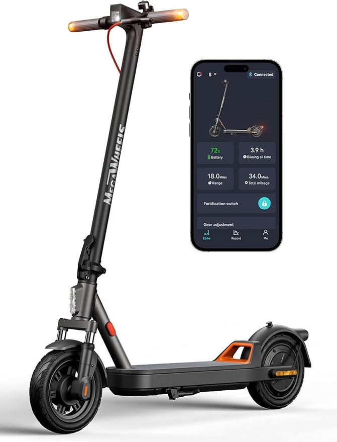 ADULT ELECTRIC SCOOTER 600W 28MILE 20MPH MAX SPEED E SCOOTER &FRONT SUSPENSION