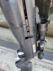 Bear River Black Ops .177 Break Barrel Air Rifle Scope Case Adjustable Stock