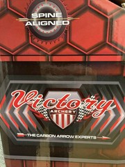 QTY 6 VICTORY BBVFVH-400F-72 BUCK BUSTER 400 SPINE 72 CARBON ARROW 31″ 2″ VANE