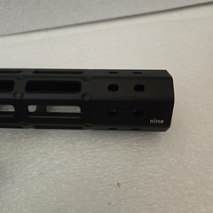 Airsoft EMG Black Metal rail 10in M four aeg