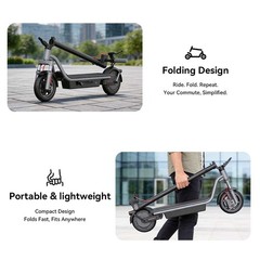 2025 Electric Scooter Adult Folding Long Range Fast Speed Safe Commute E-Scooter
