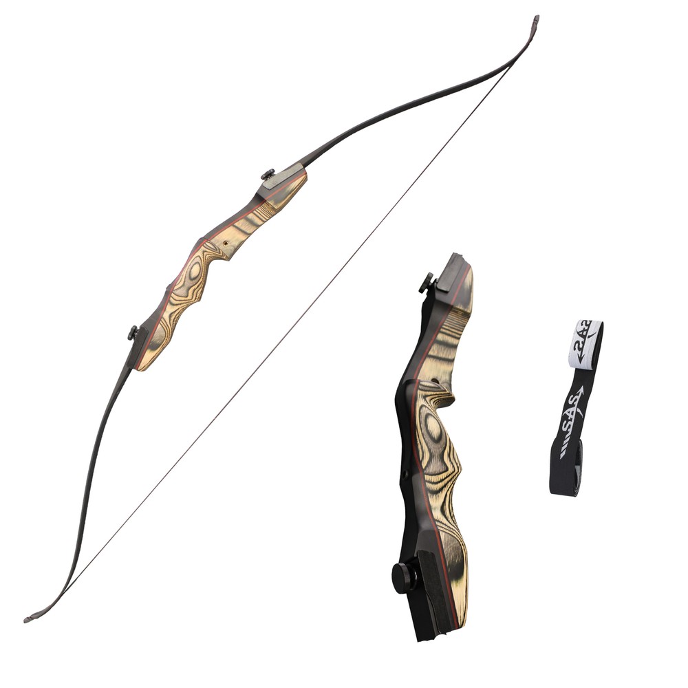 Southland Archery Supply Premier 62″ Takedown Recurve Bow with Stringer