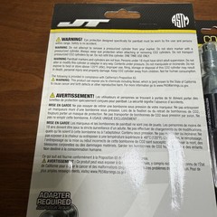 6 Count – JT 90gram Paintball CO2 Tank -Threaded – Prefilled – BRAND NEW SEALED