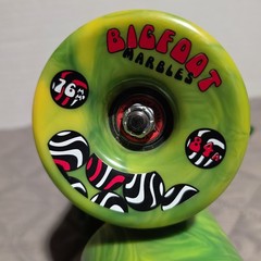 Gullwing Charger 50* Neil Carver Black/ Rasta colorway R. Kingpi (O.S.bolt pat)