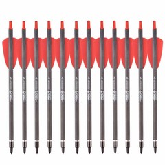 12X 7.5″ Crossbow Bolts 6.2mm Carbon Shaft Arrows 2″ Vanes Crossbow Hunting