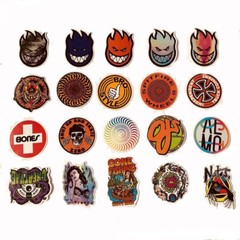 100Pcs Vinyl Skateboard Stickers Bomb Laptop Car Luggage Vinyl Decals Pack Lot