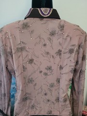 WOOD’S WESTERN PLEASURE SHOW SHIRT JACKET HORSEMANSHIP SHOWMANSHIP HORSE HOBBY L