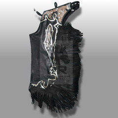 Rodeo Leather Bull Riding Chaps | Western Cowboy Rodeo Gear – Custom Design