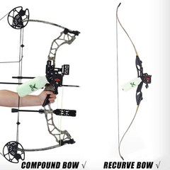 Bowfishing Reel Archery Bottle Bow Fishing Reels Kits W/ 40M Fishing Rope Bow