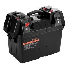 Battery Box, Group 24/ 31 Trolling Motor Battery Box, 12V/ 24V Marine Batteries
