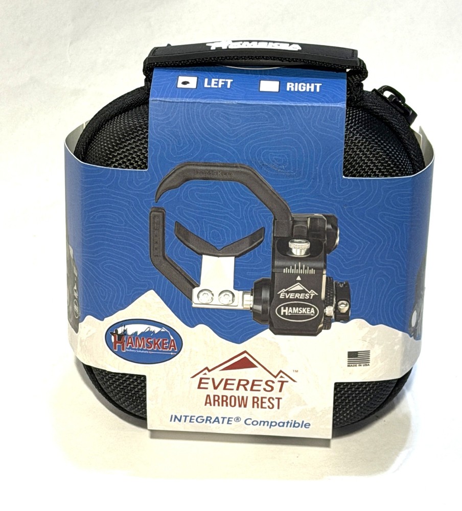 Hamskea Everest Arrow Rest – Left Hand – Integrate Compatible
