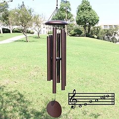 ASTARIN Outdoor Wind Chimes, 45 in Memorial Chimes with 6 Heavy Tubes, Large …