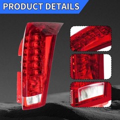 Tail Light Assembly Compatible with Cadillac SRX 2010-2016 Red Lens Rear Brak…