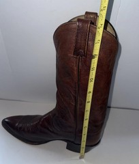 Dan Post Men’s Western Cowboy Boots Size 9 D Leather Embroidered 16782 El Paso