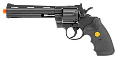UKArms Revolver Airsoft Pistol 6″ Barrel .357 Replica G36B – Black