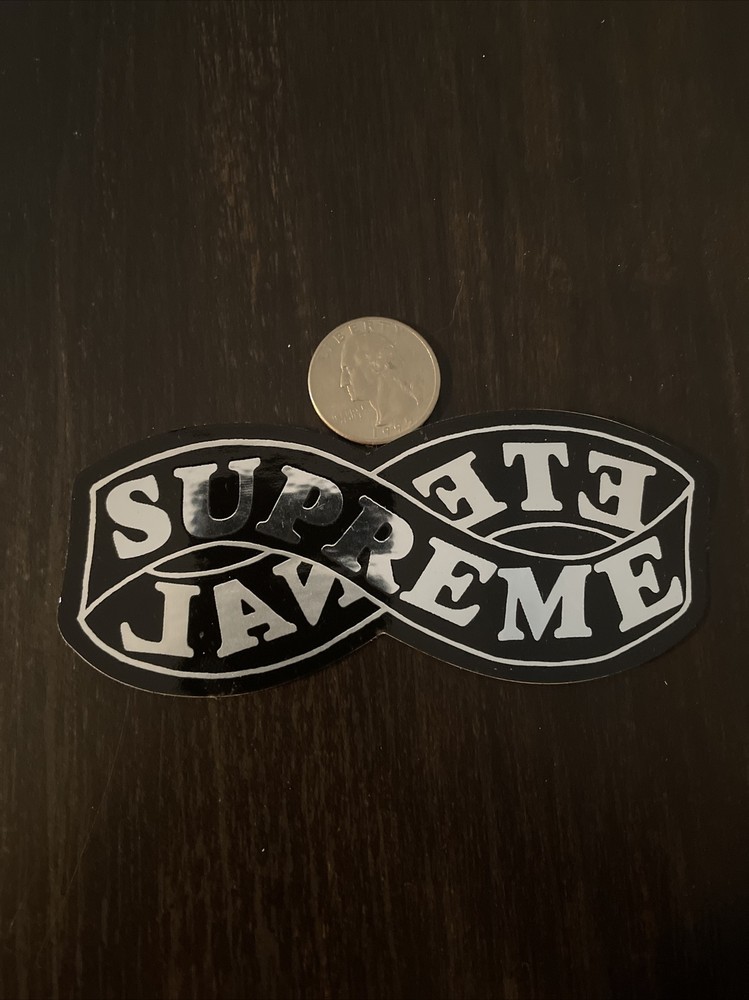 New Supreme New York Eternal Authentic Sticker FW2018