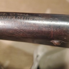 VTG KING Manufacturing Air Rifle BB Gun Model No. 2236 500 Shot Plymouth Mi. HTF