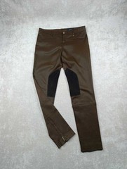 Gucci Brown Cotton Blend Gabardine Breeches