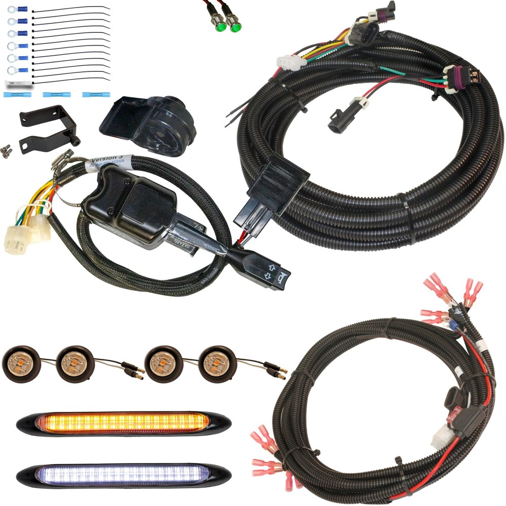 Plug And Play Turn Kit With Horn, Hazard, Switchback LED Sequential Signal Li…