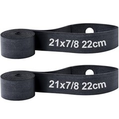 2PCS Motorcycle Rim Strips Bands 21″ x 7/8″, Durable Rubber Rim Tape with