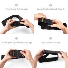 32″ Elastic Hook and Loop Straps with Anti-Slip – Secure Your Valuables Safely