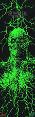 Mob x Stranger Things Skateboard Grip Tape Vecna Glow in the Dark 10″ x 33″