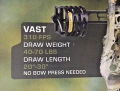 NEW! BEAR VAST RTH EXTRA Compound Bow Kit – SEALED!