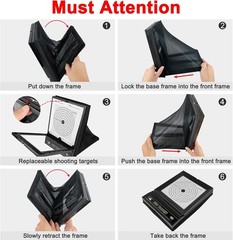 Self-Standing Airsoft Target – Portable Trap for Plastic BBS