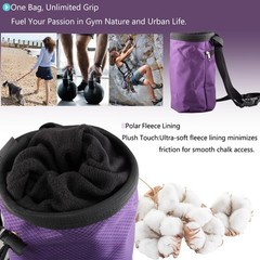 Outdoor Rock Climbing Bouldering Magnesium Bag Quick Dry Waterproof Tightened…