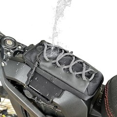 Electric Dirt Bike Storage Bag, Water-Resistant Pouch for Phone & Tools, Fits Su