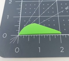 2.0″ Lime Green Raptor II R2 Vanes By Norway Industries: Bulk Pack Of 500 Count