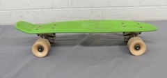 Yocaher Punked City Cruiser New York Skateboard Molded Green Plastic Skateboard