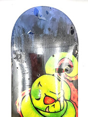 Kryptonics Skateboard Deck Evil Demon Green Octopus Graphic 31 Inches